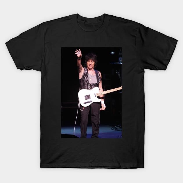 Jeff Beck Photograph T-Shirt by Concert Photos